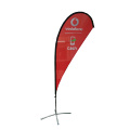 100% Eco Friendly Customized Design Custom Beach Flag Feather Banners And Flag